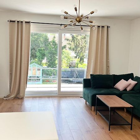 2 Zkb Apartment In Mannheim Kueche - Parken - Grosser Tv Eksteriør billede